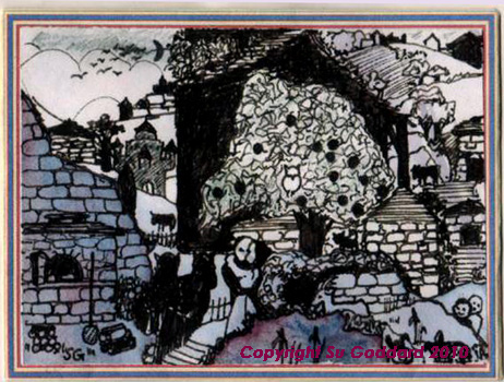 Copyright Su Goddard: Scenes from Perigord - Salardais Copyright Su Goddard: Scenes from Perigord - Salardais