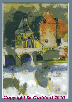 Copyright Su Goddard: Scenes from Perigord - Brantome Copyright Su Goddard: Scenes from Perigord - Brantome
